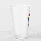 Rainbow LGBTQ+ Eiscreme Glas (Rechts)