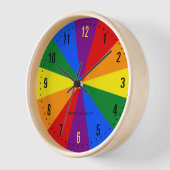Rainbow LGBTQ Flag American Pride Diversity Uhr (Winkel)
