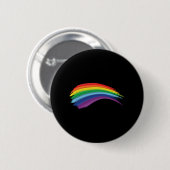 Rainbow Lgbtq Gay Button (Vorne & Hinten)