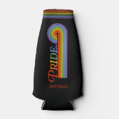 Rainbow LGBTQ Liebe Flaschenkühler (Vorderseite)