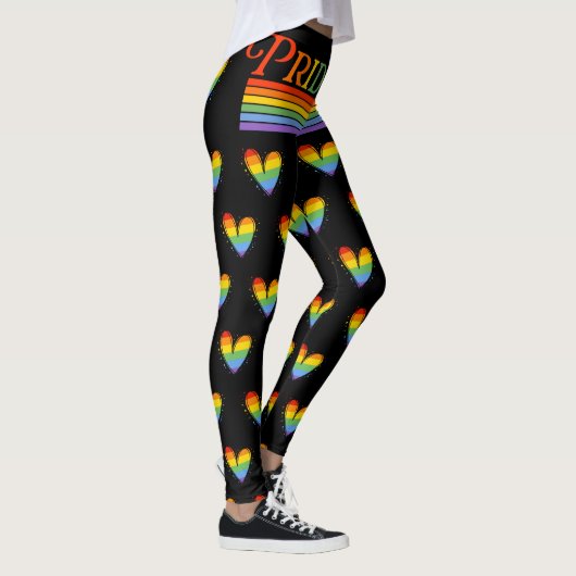 Rainbow LGBTQ Liebe Leggings (Rechts)