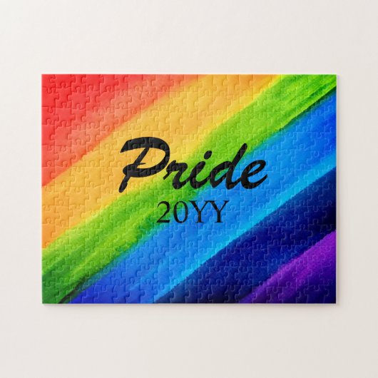 Rainbow LGBTQ Pride 20YY Puzzle (Horizontal)