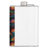 Rainbow LGBYQ Design Flachmann (Rückseite)