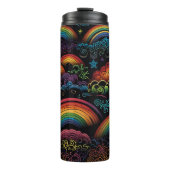 Rainbow LGBYQ Design Thermosbecher (Vorderseite)