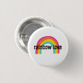 Rainbow-Liebe | Abzeichen Button (Vorne & Hinten)