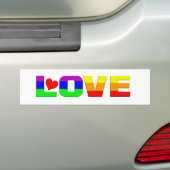 Rainbow Liebe Autoaufkleber (Auf Auto)