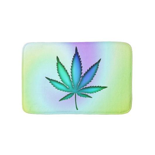 Rainbow-Liebe Badematte (Vorderseite)