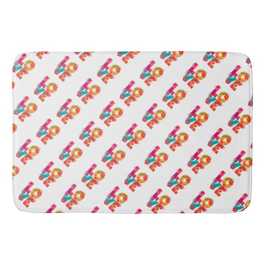 Rainbow-Liebe Badematte (Vorderseite)