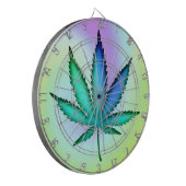 Rainbow-Liebe Dartscheibe (Vorderseite Links)