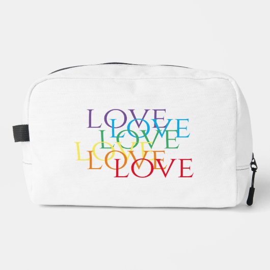 RAINBOW LIEBE Dopp Kit Bag Waschbeutel (Vorderseite)