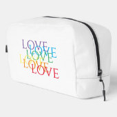 RAINBOW LIEBE Dopp Kit Bag Waschbeutel (Rechte Ecke)