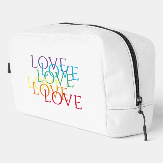 RAINBOW LIEBE Dopp Kit Bag Waschbeutel (Rechte Ecke)