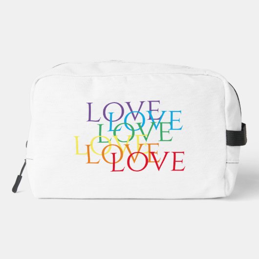 RAINBOW LIEBE Dopp Kit Bag Waschbeutel (Rückseite)