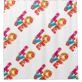 Rainbow-Liebe Duschvorhang