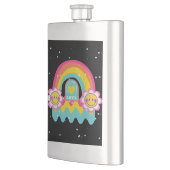 Rainbow-Liebe Flachmann (Links)