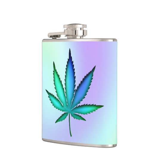 Rainbow-Liebe Flachmann (Links)