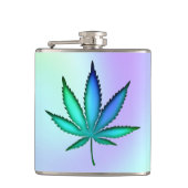 Rainbow-Liebe Flachmann (Vorderseite)