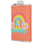 Rainbow-Liebe Flachmann (Links)