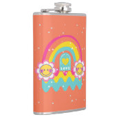 Rainbow-Liebe Flachmann (Rechts)