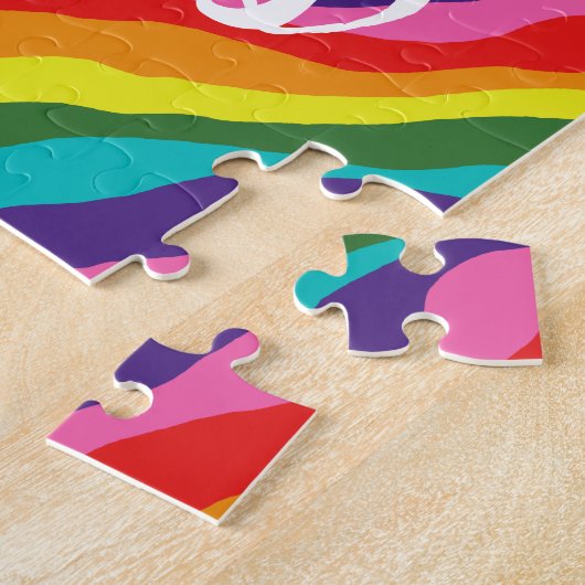Rainbow Liebe gewinnt Puzzle (Seite)