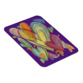 Rainbow-Liebe Herz für Inspiration-Kühlschrankmagn Magnet (Rechte Seite)