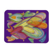 Rainbow-Liebe Herz für Inspiration-Kühlschrankmagn Magnet (Horizontal)