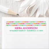 Rainbow Liebe Herzklopfen Farbenfrohe Fun Muster C (Insitu)