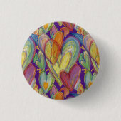 Rainbow Liebe Hörer Button Lapel Pins (Vorderseite)