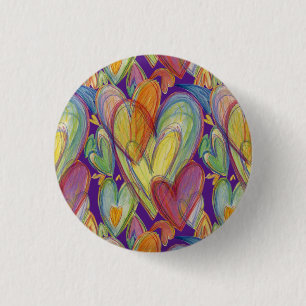 Rainbow Liebe Hörer Button Lapel Pins