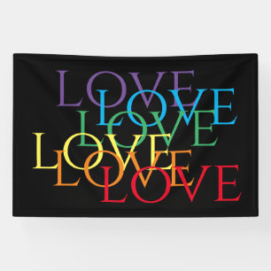 RAINBOW LIEBE II 4x6 Banner