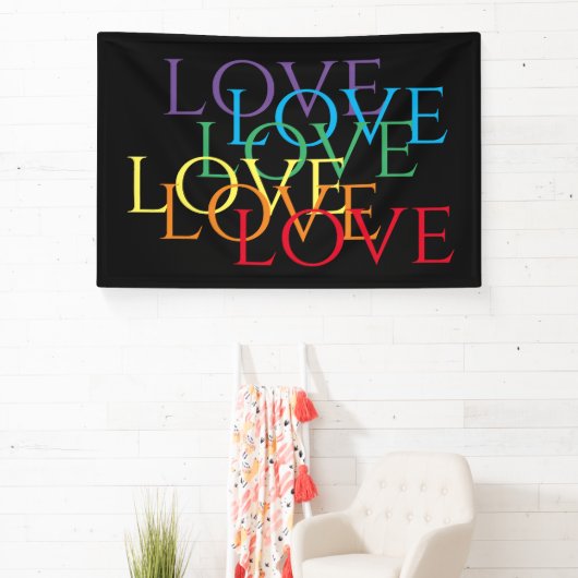 RAINBOW LIEBE II 4x6 Banner (InSitu)
