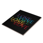 RAINBOW LIEBE II 6" Platz Keramik Tile Fliese (Seite)