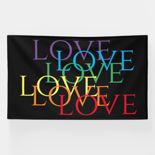 RAINBOW LIEBE II Banner 6'x10 (Horizontal)