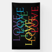 RAINBOW LIEBE II Banner 6'x10 (Vertikal)
