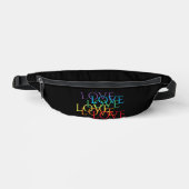 RAINBOW LIEBE II Fanny Pack Bauchtasche (Vorderseite)