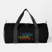 RAINBOW LIEBE II Kleine Duffel Duffle Bag (Rückseite)