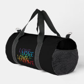 RAINBOW LIEBE II Kleine Duffel Duffle Bag (Rechte Ecke)