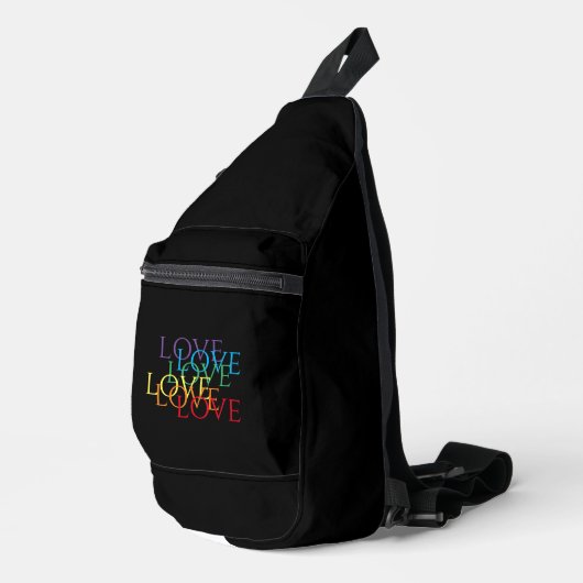 RAINBOW LIEBE II Sling Bag (Rechte Ecke)