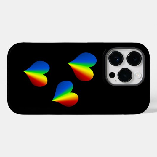Rainbow-Liebe - iPhone/iPad-Gehäuse Case-Mate iPhone Hülle (Rückseite (Horizontal))