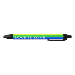 Rainbow Liebe ist Liebe Gay Pride LGBTQ Beautiful Kugelschreiber