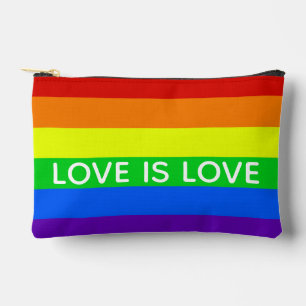 Rainbow Liebe ist Liebe Gay Pride Zubehörtasche
