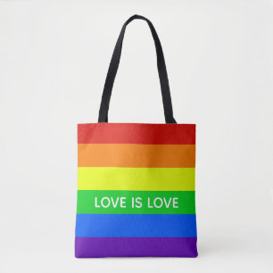 Rainbow-Liebe ist Liebe Tasche