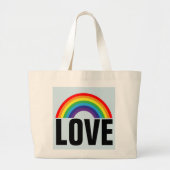 RAINBOW LIEBE JUMBO TASCHE (Vorne)
