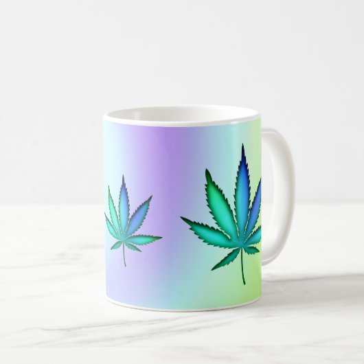 Rainbow-Liebe Kaffeetasse (VorderseiteRechts)