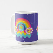 Rainbow-Liebe Kaffeetasse (Vorderseite Links)