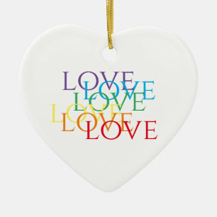 RAINBOW LIEBE Keramik Herzlich Willkommen im Hotel Ornament