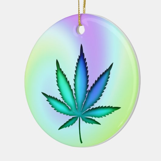 Rainbow-Liebe Keramik Ornament (Links)