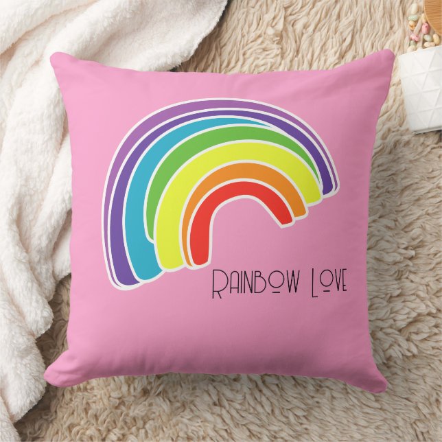 Rainbow-Liebe Kissen (Decke)
