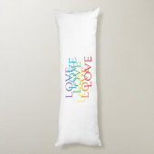 RAINBOW LIEBE Kissen (Rückseite (Vertikal))