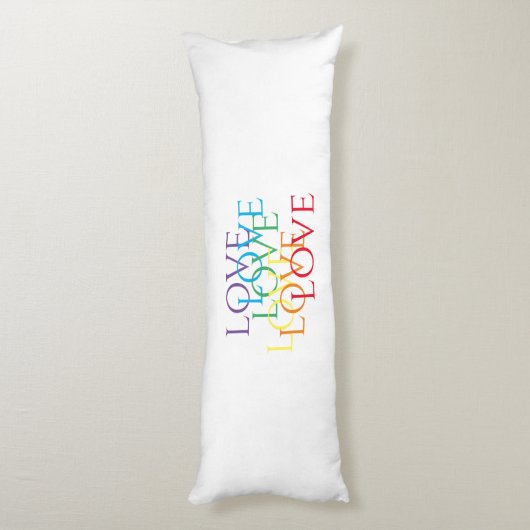 RAINBOW LIEBE Kissen (Rückseite (Vertikal))